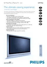 Philips 50PF9966/12 产品宣传页