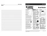 Campbell Hausfeld NB0030 Manual De Usuario