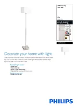 Philips Floor lamp 36678/31/16 366783116 Leaflet