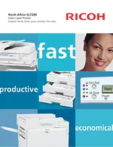 Ricoh CL7200 Benutzerhandbuch