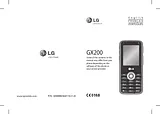 LG GX 200 Руководство Пользователя
