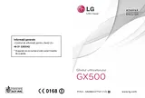 LG GX500 사용자 매뉴얼