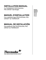 Thermador PRG366JG Installation Instruction