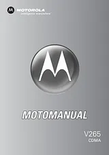 Motorola V265 Mode D'Emploi