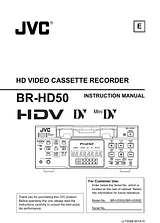 JVC BR-HD50E Manuel D’Utilisation