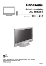 Panasonic tx-22lt3f Operating Guide