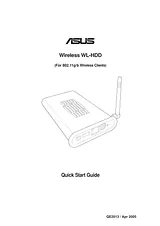 ASUS WL-HDD2.5 Quick Setup Guide