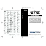 Edirol SD-80 User Manual