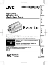 JVC GZ-MS110 User Manual