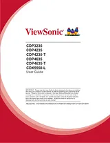 Viewsonic CDP4635 사용자 가이드