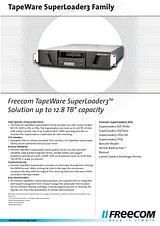 Freecom TapeWare SLoader3 VS160 26019 Merkblatt
