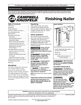 Campbell Hausfeld IN703201AV ユーザーズマニュアル