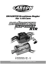 Carson BRUSHLESS-SET DRAGSTER SPORT RTR 12 T 500906158 사용자 설명서