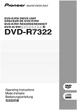 Pioneer DVD-R7322 Manuale Utente