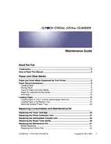Ricoh cl4000dn Zusätzliches Handbuch