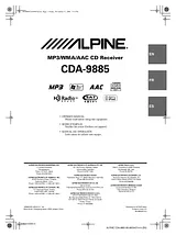 Alpine CDA-9885 Инструкции Пользователя
