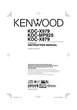 Kenwood KDC-MP925 User Manual