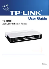 TP-LINK ADSL2/2+ Manuel D’Utilisation
