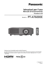 Panasonic PT-AT6000E Operating Guide