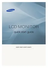 Samsung 400MP Quick Setup Guide