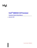Intel IQ80332 Manual Do Utilizador