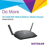 Netgear D6220 – WiFi VDSL2/ADSL2+ Modem Router Руководство По Установке