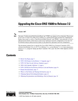 Cisco Cisco ONS 15600 Multiservice Switching Platform (MSSP) Guía De Instalación