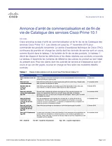 Cisco Cisco Prime Service Catalog 10.0 Guide D’Information
