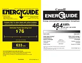 KitchenAid KRFC302EBS Energy Guide