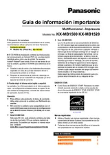 Panasonic KX-MB1520 Guía De Operación