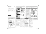 Sony ht-ddw795 Guía De Instalación