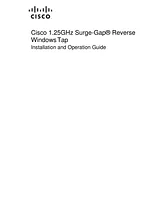 Cisco 1 GHz Surge-Gap Reverse Window Taps インストールガイド