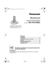 Panasonic KXTG1102SL Operating Guide