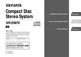 Sony XR-EM70 User Manual