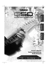 Yamaha G50 用户手册