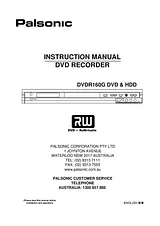 Palsonic DVDR160G Manual Do Utilizador