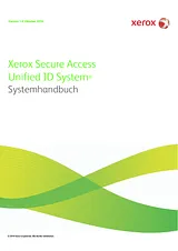 Xerox Xerox Secure Access Unified ID System Support & Software 관리자 가이드