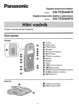 Panasonic KXTCD445FXS Guida Al Funzionamento