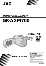 JVC GR-AXM700 Manuel D’Utilisation