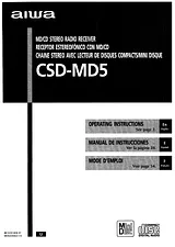 Aiwa CSD-MD5 사용자 설명서