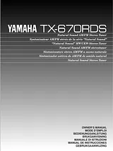 Yamaha TX-670RDS Справочник Пользователя