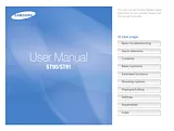 Samsung ST90 Справочник Пользователя