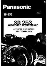 Panasonic sd-253 Manual Do Utilizador