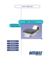 Datamax MP NOVA4 DT Benutzerhandbuch