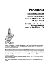 Panasonic KXTG8321FX Bedienungsanleitung
