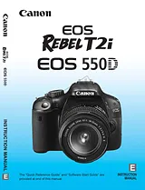 Canon EOS REBEL T2i Benutzerhandbuch