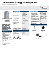 Bosch HCP30651UC 제품 데이터시트