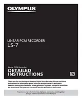 Olympus LS-7 Manual De Introdução