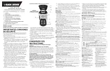 Black & Decker Coffee Maker Instruction Manual