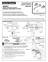 American Standard M968852 User Manual